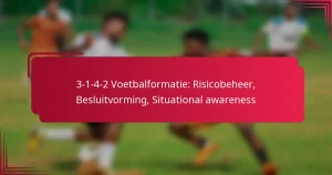 Read more about the article 3-1-4-2 Voetbalformatie: Risicobeheer, Besluitvorming, Situational awareness
