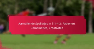 Read more about the article Aanvallende Spelletjes in 3-1-4-2: Patronen, Combinaties, Creativiteit