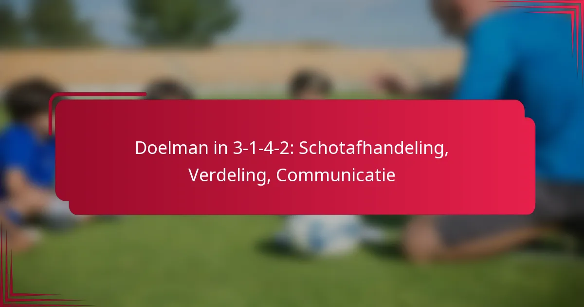 Read more about the article Doelman in 3-1-4-2: Schotafhandeling, Verdeling, Communicatie