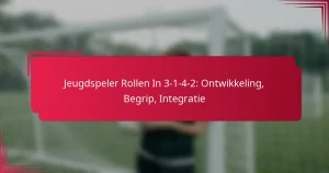 Read more about the article Jeugdspeler Rollen In 3-1-4-2: Ontwikkeling, Begrip, Integratie