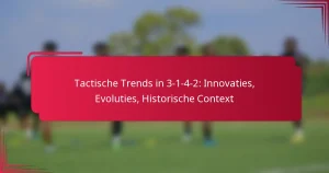 Read more about the article Tactische Trends in 3-1-4-2: Innovaties, Evoluties, Historische Context